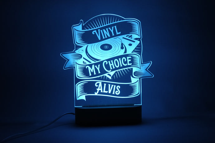 My Choice Vinyl LED Signage