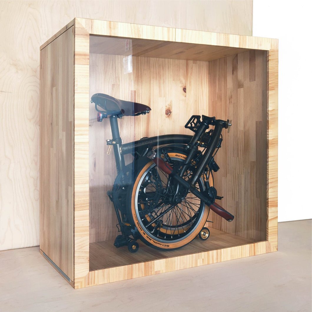 Display Storage Box for Folding Bicycles