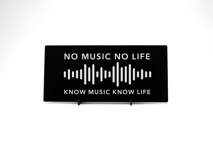 Know Music Know Life Desk Signage