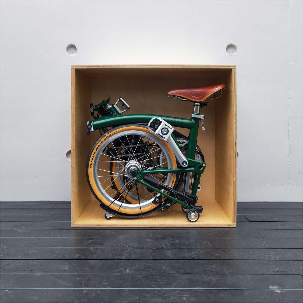 Storage Shelf for Folding Bicycles