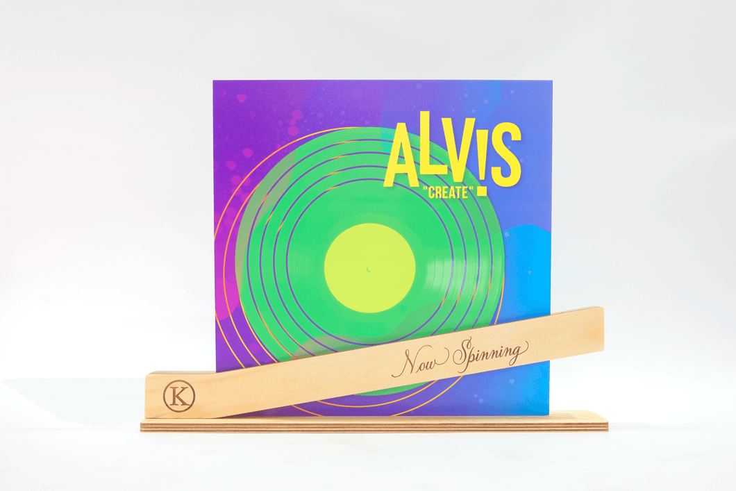 Personalised Vinyl Record Stand C